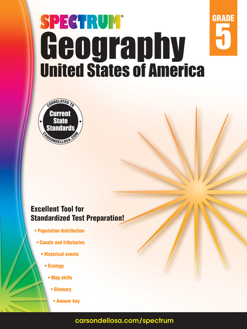 Cover image for Spectrum Geography, Grade 5